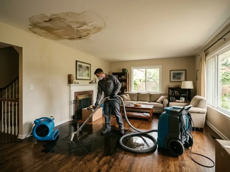 attic-pipe-burst-ceiling-drip-008 — frequently asked questions, Water Damage Restoration & Carpet Care in Eaton, OH